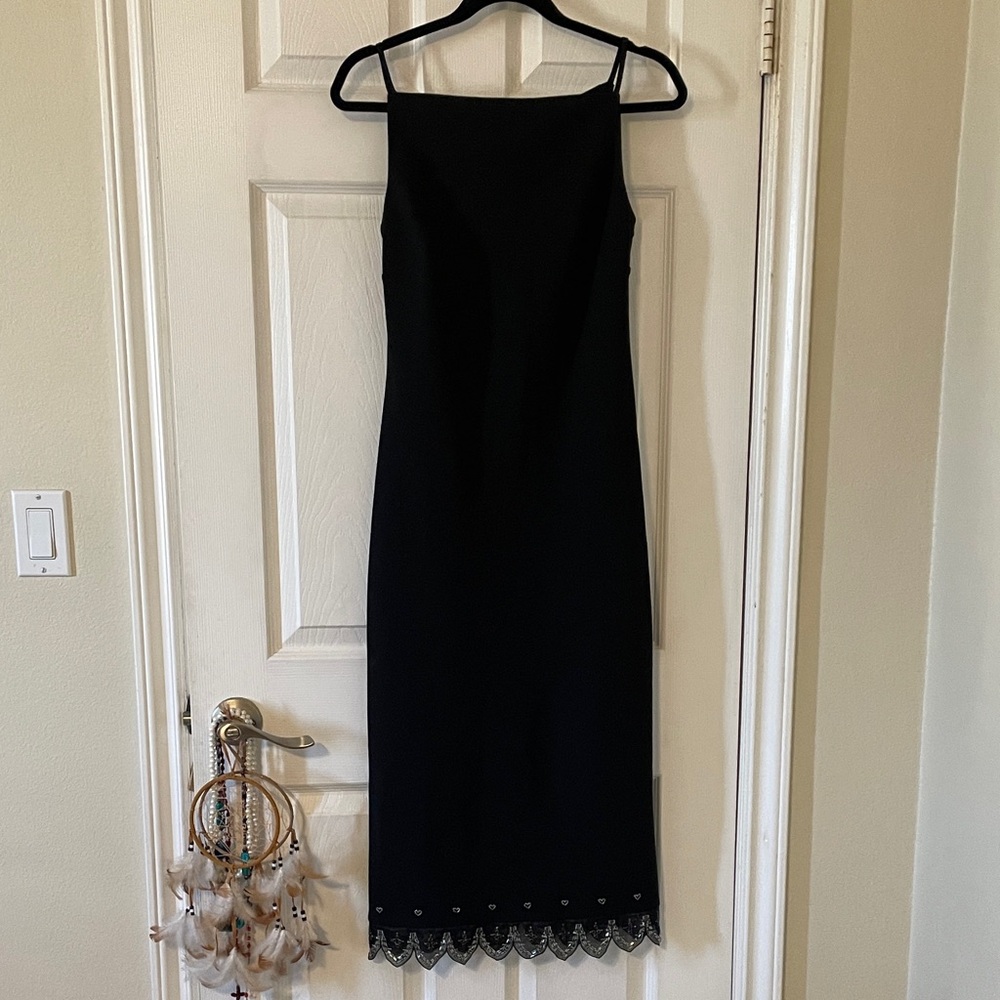 STAUD Black Dress